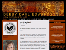 Tablet Screenshot of debbydahledwardson.com